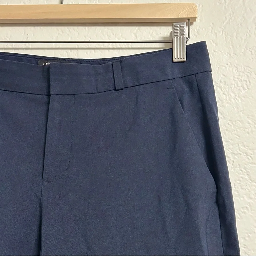 Banana Republic Navy Logan Dress Pants, Size‎ 4s